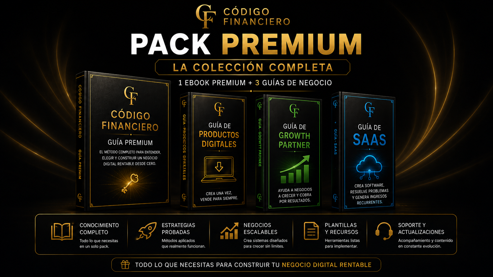 Guía Premium + 3 Guías de negocios